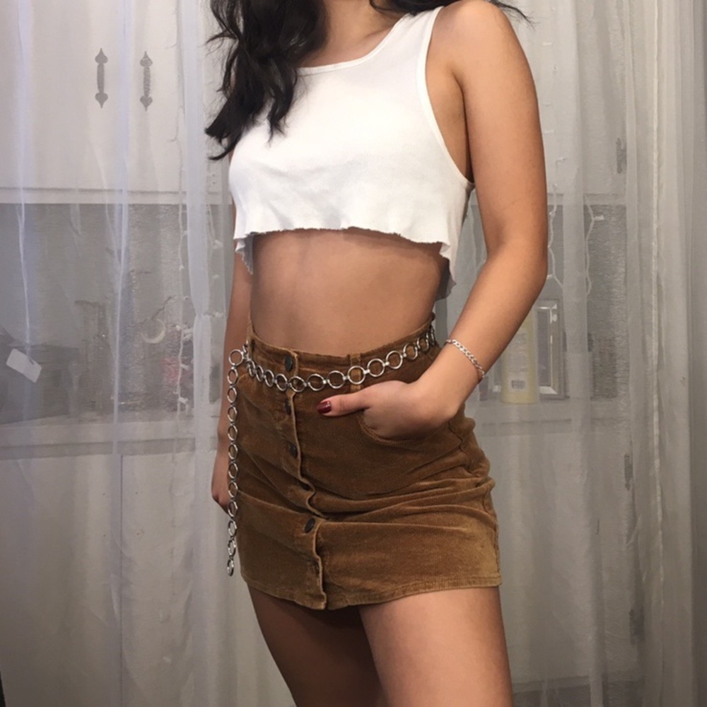 Brandy Melville corduroy skirt